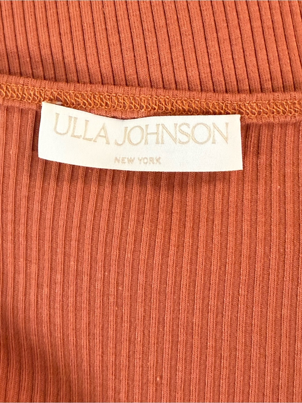 Ulla Johnson Koa Auburn Ruffle Sleeve Top M - Picture 3 of 5